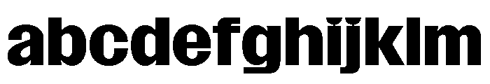 SansPlomb ExtendedBold FONT