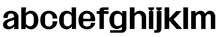 SansPlomb ExtendedMedium FONT