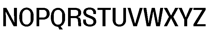 SansPlomb ExtendedRegular Font UPPERCASE