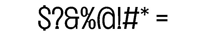 SansPlomb Light Font OTHER CHARS