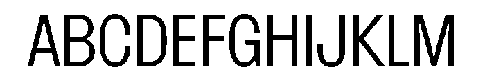 SansPlomb Light Font UPPERCASE