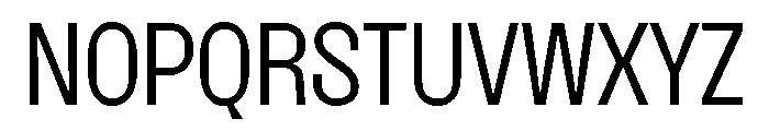 SansPlomb Light Font UPPERCASE