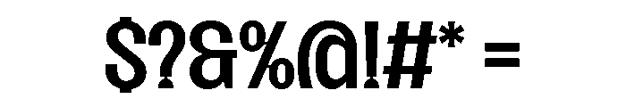 SansPlomb Medium Font OTHER CHARS