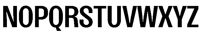 SansPlomb Medium Font UPPERCASE