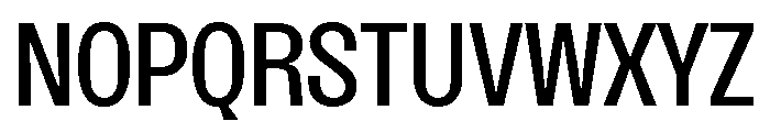 SansPlomb Regular Font UPPERCASE