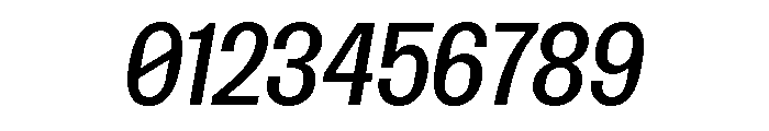 SansPlomb RegularOblique Font OTHER CHARS