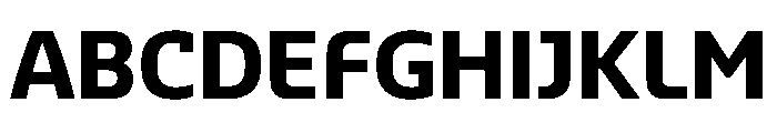 SansaArabic Bold Font UPPERCASE