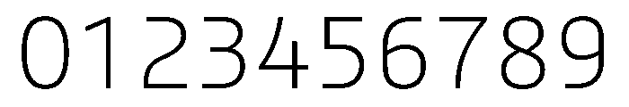 SansaArabic Light Font OTHER CHARS
