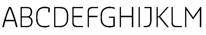 SansaArabic Light Font UPPERCASE