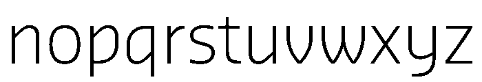 SansaArabic Light Font LOWERCASE