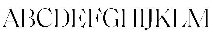 SaolDisplay Light Font UPPERCASE