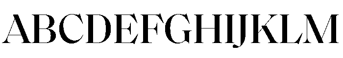 SaolDisplay Medium Font UPPERCASE