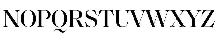 SaolDisplay Medium Font UPPERCASE