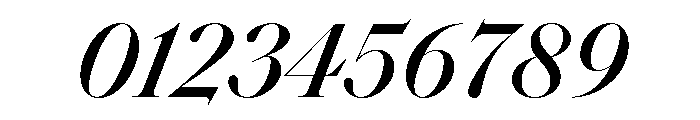 SaolDisplay MediumItalic Font OTHER CHARS