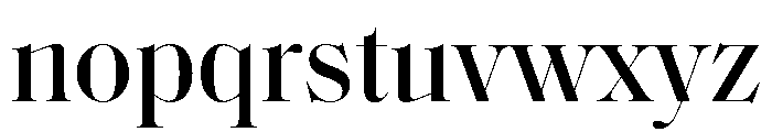 SaolDisplay Medium Font LOWERCASE