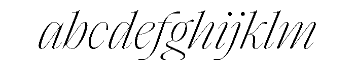 SaolDisplay ThinItalic FONT