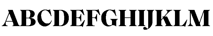 SaolStandard Bold Font UPPERCASE