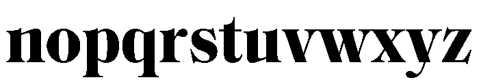 SaolStandard Bold Font LOWERCASE