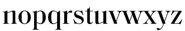 SaolStandard Medium Font LOWERCASE