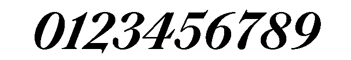 SaolText SemiboldItalic Font OTHER CHARS
