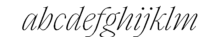 SaolText ThinItalic FONT