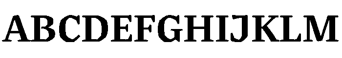Sastre Bold Instance Font UPPERCASE