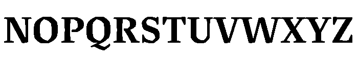 Sastre Bold Instance Font UPPERCASE
