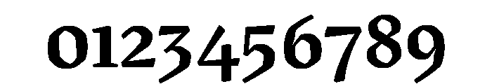 Sastre Bold Font OTHER CHARS