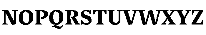 Sastre Extrabold Instance Font UPPERCASE