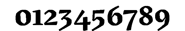 Sastre Extrabold Font OTHER CHARS