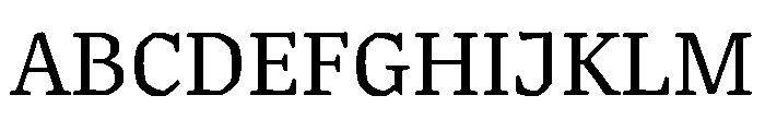 Sastre Regular Instance Font UPPERCASE