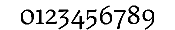 Sastre Regular Font OTHER CHARS