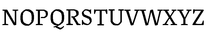 Sastre Regular Font UPPERCASE