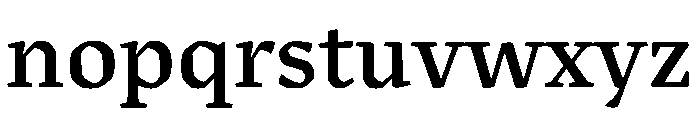 Sastre Semibold Instance Font LOWERCASE