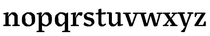 Sastre Semibold Font LOWERCASE