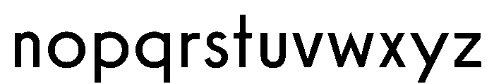 SawtonCircular Light Font LOWERCASE