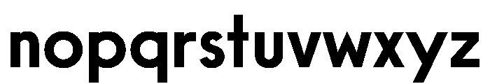 SawtonCircular Medium Font LOWERCASE