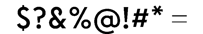 SawtonCircular Regular Font OTHER CHARS