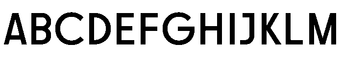 SawtonCircular Regular Font UPPERCASE