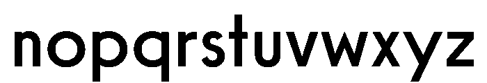 SawtonCircular Regular Font LOWERCASE