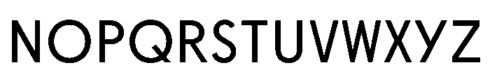 SawtonIndustrial Light Font UPPERCASE