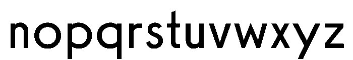 SawtonIndustrial Light Font LOWERCASE