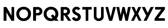 SawtonIndustrial Medium Font UPPERCASE
