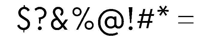 SawtonIndustrial Thin Font OTHER CHARS