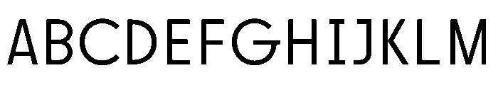 SawtonIndustrial Thin Font UPPERCASE