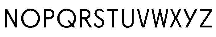 SawtonIndustrial Thin Font UPPERCASE