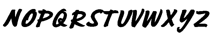 SayerScript Regular Font UPPERCASE