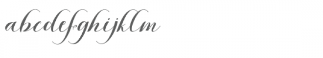 salamanta script Font LOWERCASE