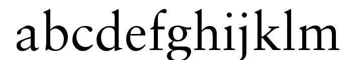SabonLTStd-Roman Font LOWERCASE