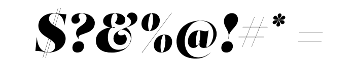 Salome Fine Italic Font OTHER CHARS